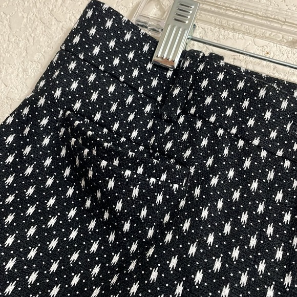 ANN TAYLO PETITE Black and White CAPRIS - Picture 3 of 10